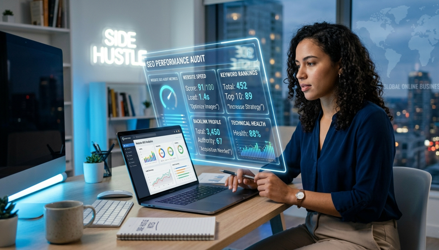 How to Offer AI-Powered SEO Audits as a Side Hustle (Using Free Tools Only)