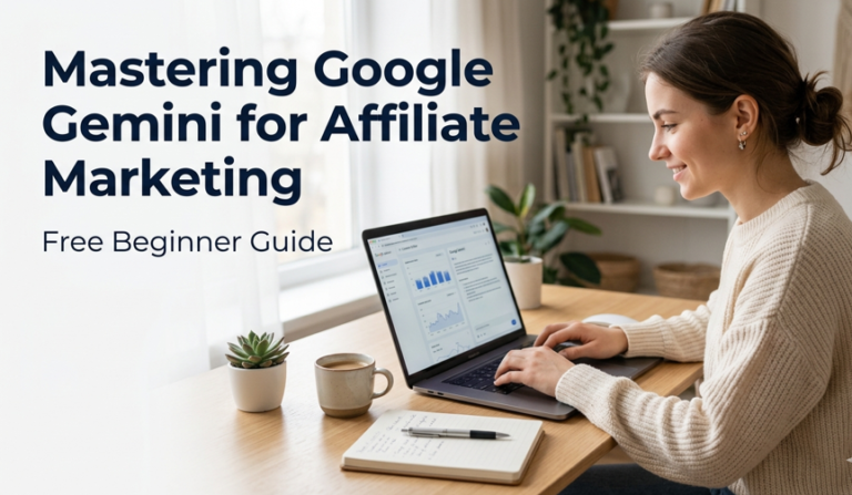 Mastering Google Gemini for Affiliate Marketing (Free Beginner Guide)