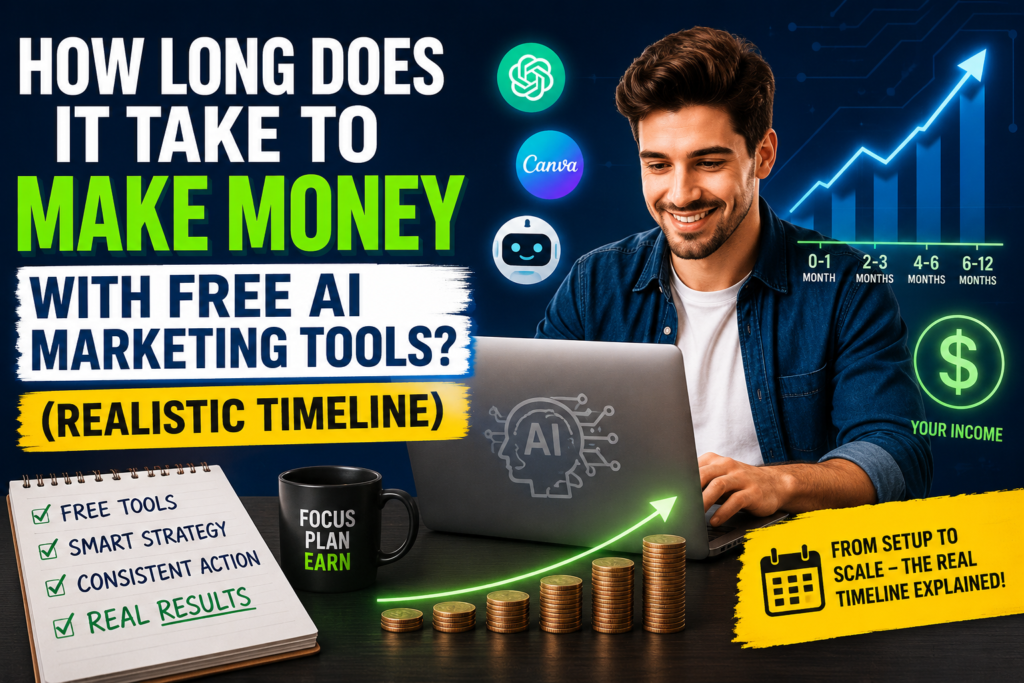 How Long Does It Take to Make Money with Free AI Marketing Tools (Realistic Timeline)