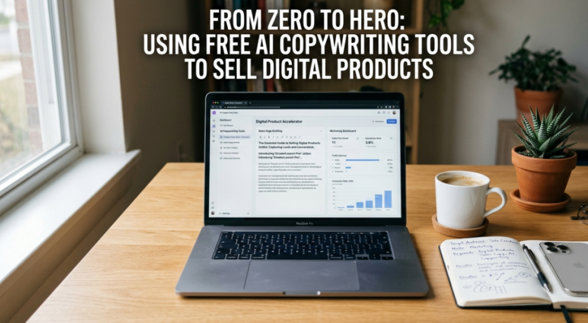 From Zero to Hero: Using Free AI Copywriting Tools to Sell Digital Products